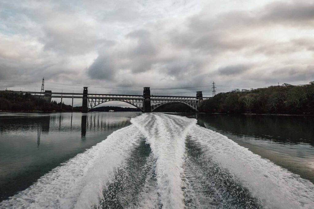 Powerboat with RibRide, Menai Bridge