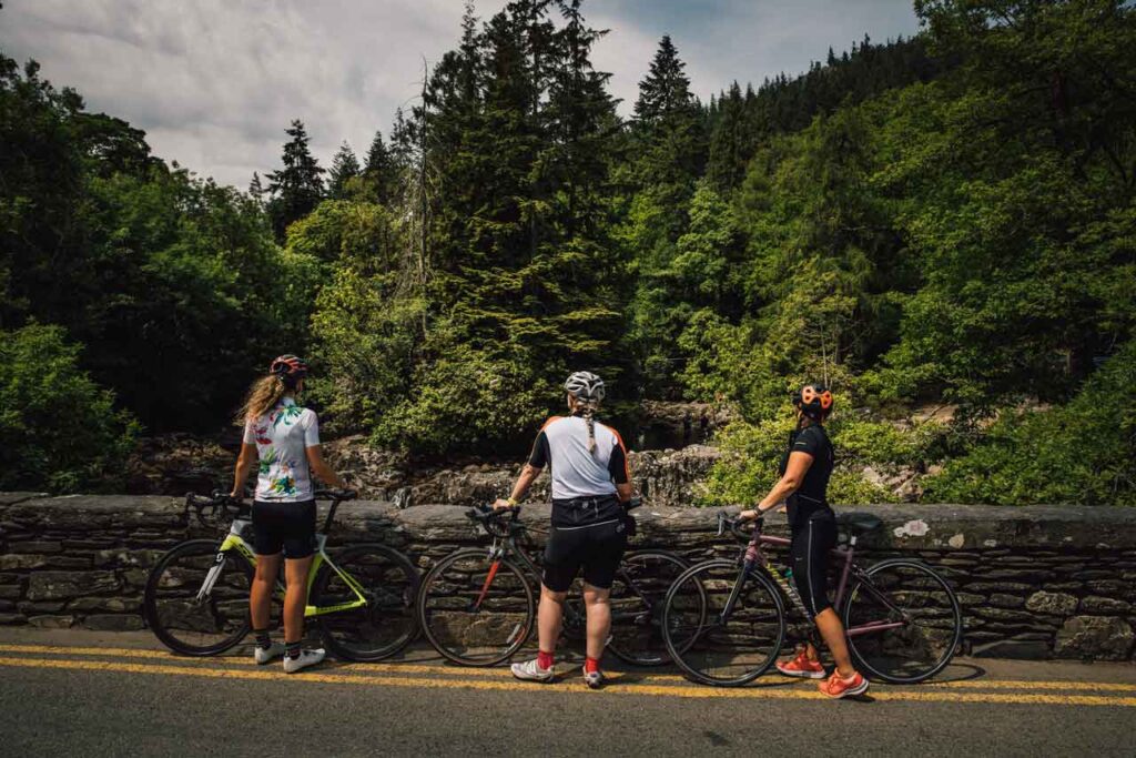 Cycling Betws-y-Coed