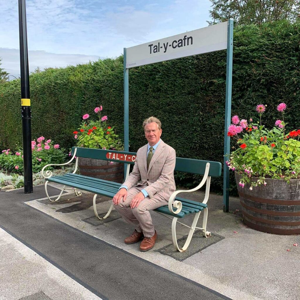 Michael Portillo at Tal y Cafn